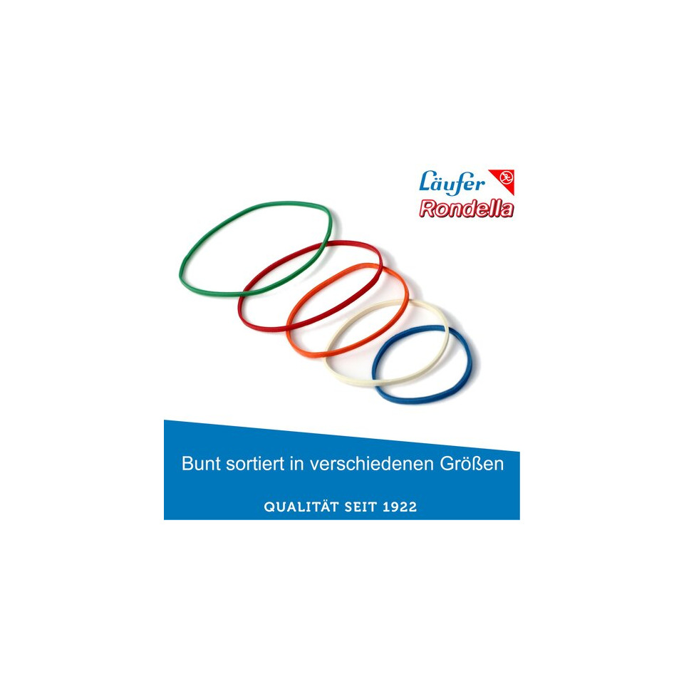Gummiband, Farbig, Rundelast, Knickfrei, Ringe