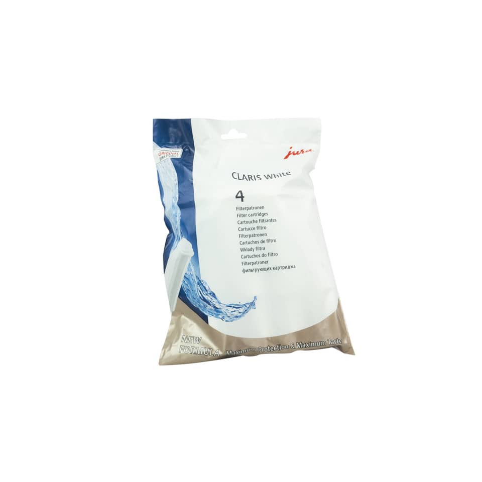 Filtertrommel, Kunststoff-gehäuse, Claris White, 4er Pack, Filterkartuschen