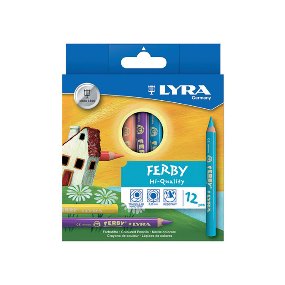 Buntstifte, Farbstifte, 12er Pack, Ferris, Lyra