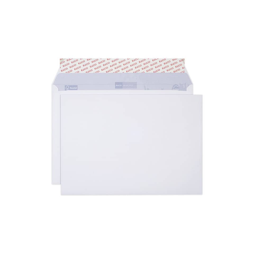 Briefumschlag Proclima ohne Fenster, C4, 120g/m², haftklebend, 250 Stück, weiß ELCO 38882
