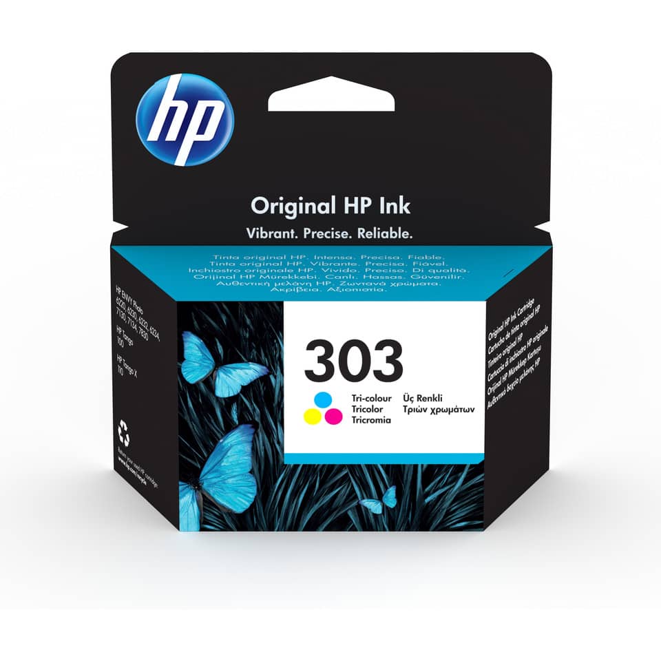 Tintenpatrone, HP-Tintenpatrone, 303, Tri-Color, Color-Tintenpatrone