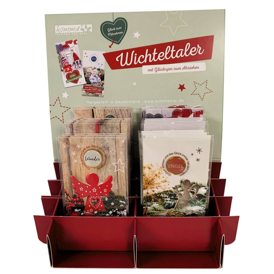 Glücksbringer Wichteltaler sortiert KOMMA³ 76222361