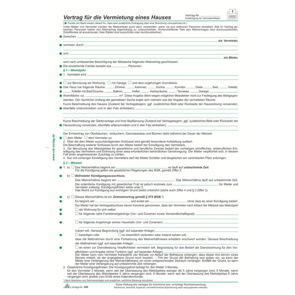 Vertragsform, Mietvertrag, Wohnung, Tür-Anzeige, Vermietungspapier