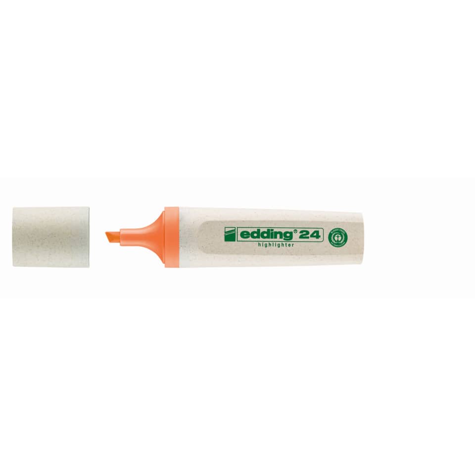 Highlighter, Marker, Cremefarbe, Kassenschreiber, Edding 24