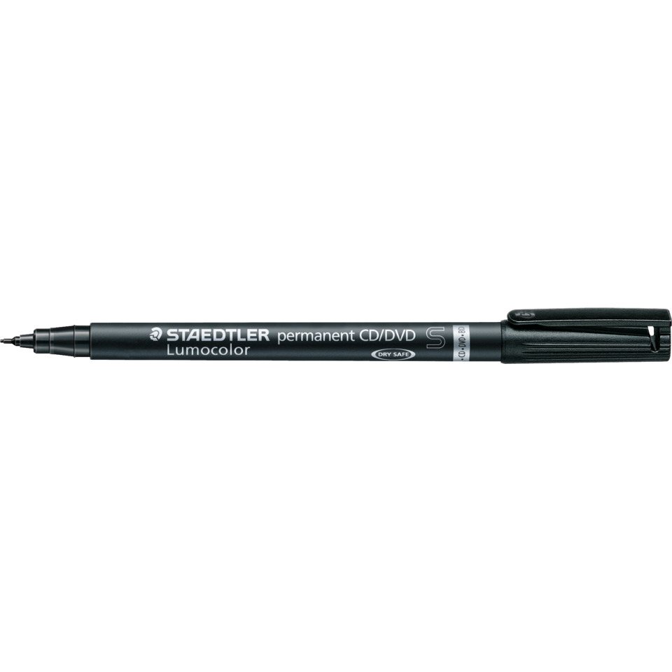 Permanentmarker, CD/DVD, Lumocolor, Schwarz, Marker, Permanentmarker, CD/DVD, Lumocolor, Schwarz, Feiner Strich