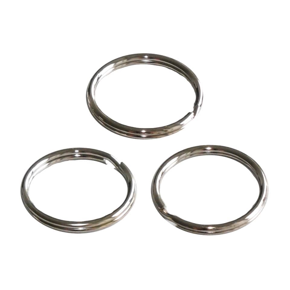 Ring, Metallring, Silber, Set aus Ringen