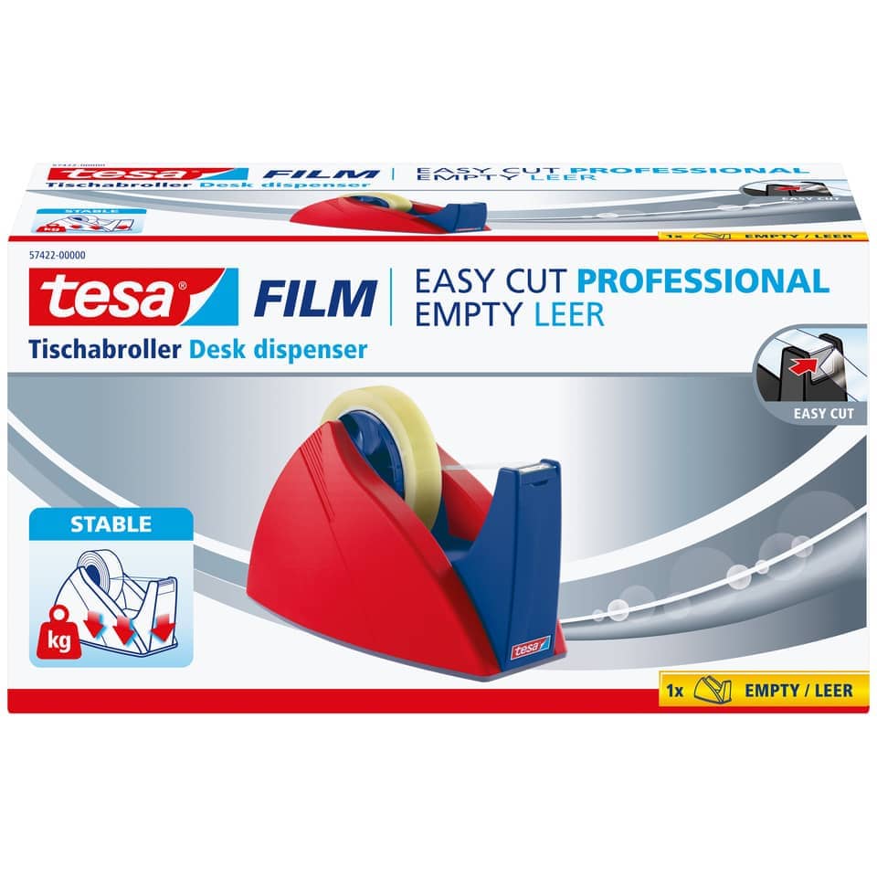Desk dispenser, Tape dispenser, Tischabroller, Film/Film, Kartonverpackung