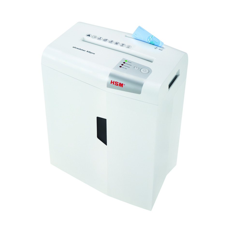 Papierschredder, HSM, Heizeinheit, Schredder, Kassenschredder, Papierschredder, Schredder, Auto-Fed, Spur-schnitt, Weißes-Gerät