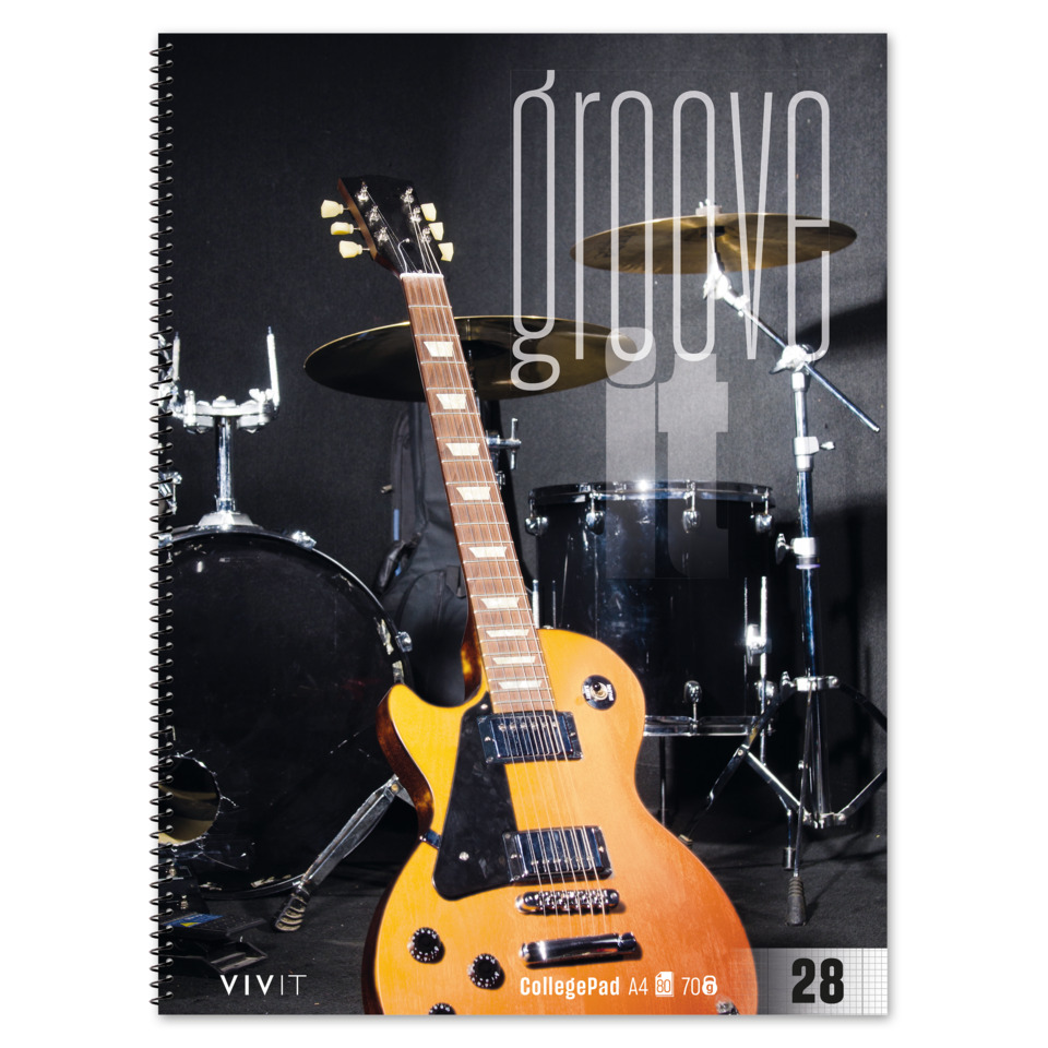 Gitarre, E-Gitarre, Les Paul, Schwarz?, Schlagzeug