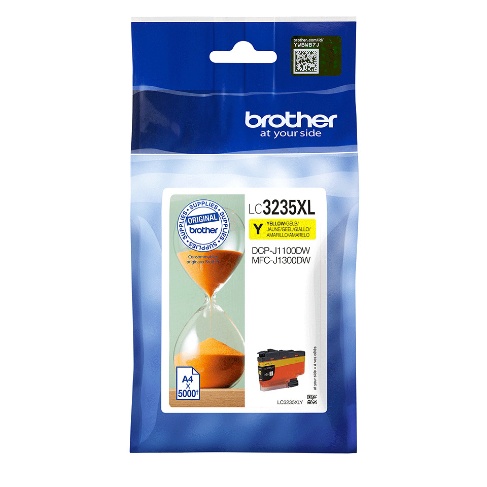 Tintenpatrone, Druckerpatrone, Gelb, XL-Tinte, Brother LC3235XL
