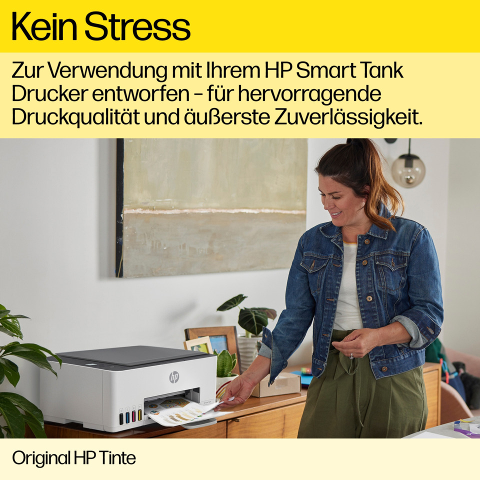 Drucker, Tintenstrahldrucker, HP, Weiß, Büro