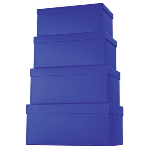 Geschenkkarton, 4-teilig Hoch, dunkelblau STEWO 52 7829 42