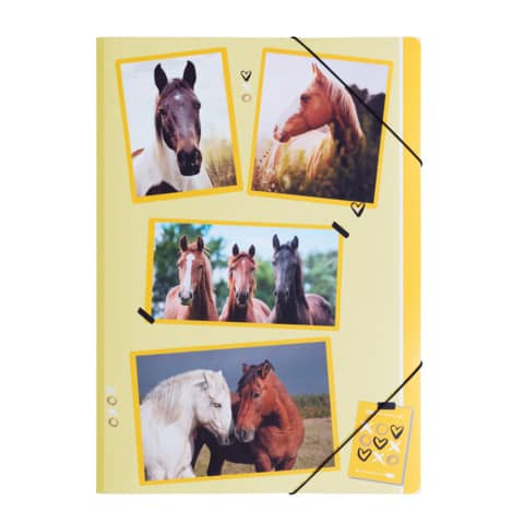 Heftmappe xoxo Horse, A4 PAGNA 21715-15