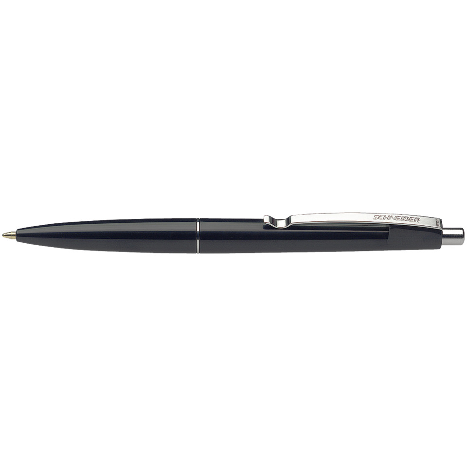 Kugelschreiber, Stift, Metallklemme, Schwarz, schreibbar