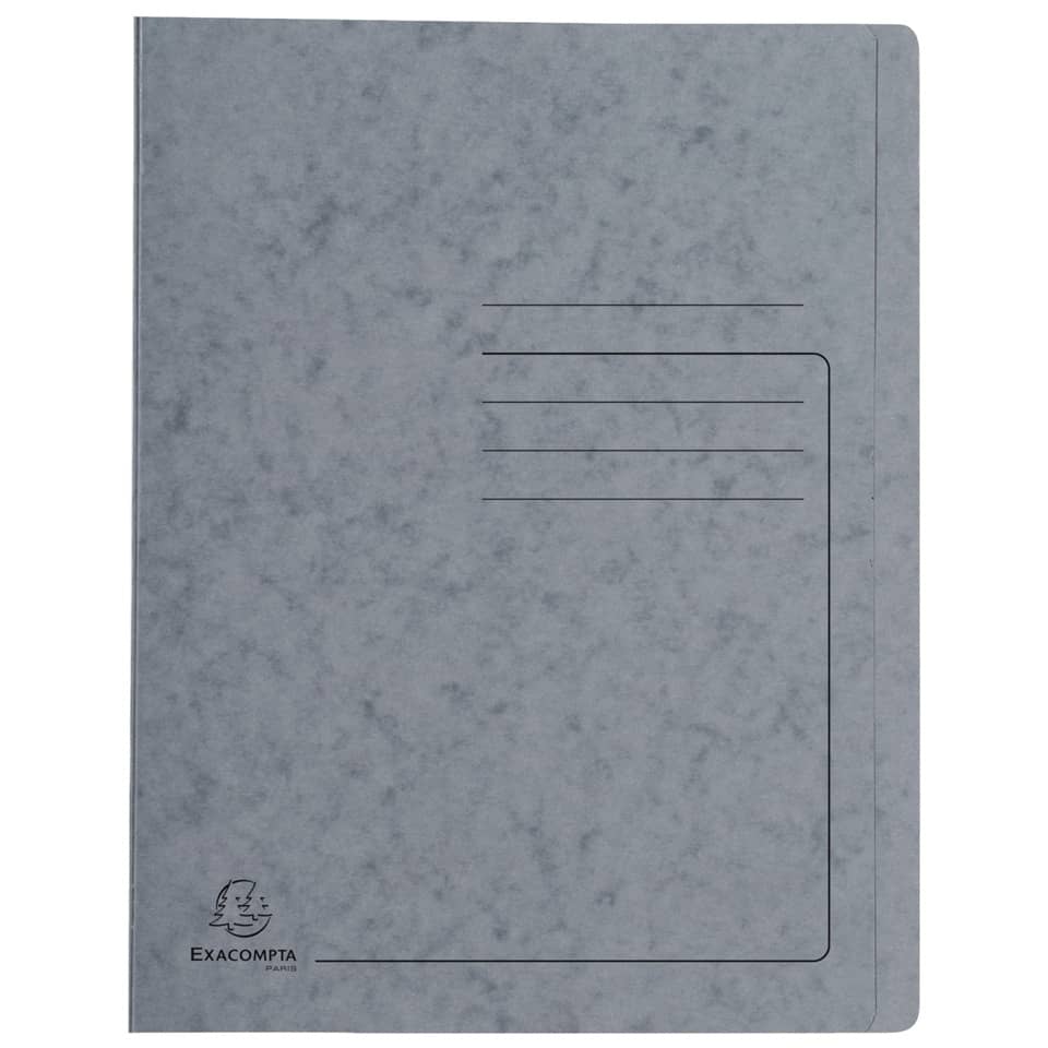 Schnellhefter aus Colorspan, A4, 355g/m², grau EXACOMPTA 39989E