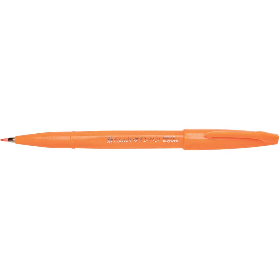 Kugelstift, Kugelschreiber, Gepunktete Spitze, orange, Schreibgerät