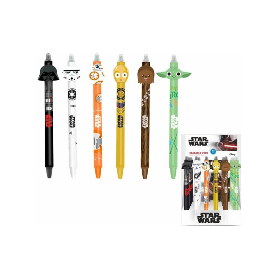 Star Wars Stifte, Ergasanstift, Bleistifte, Kunststifte, Auswaschbar