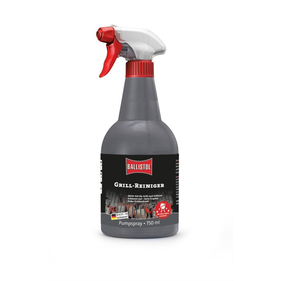 Grill-Reiniger, Pumpspray, 750 ml, Gebrauchsanweisung, Germany