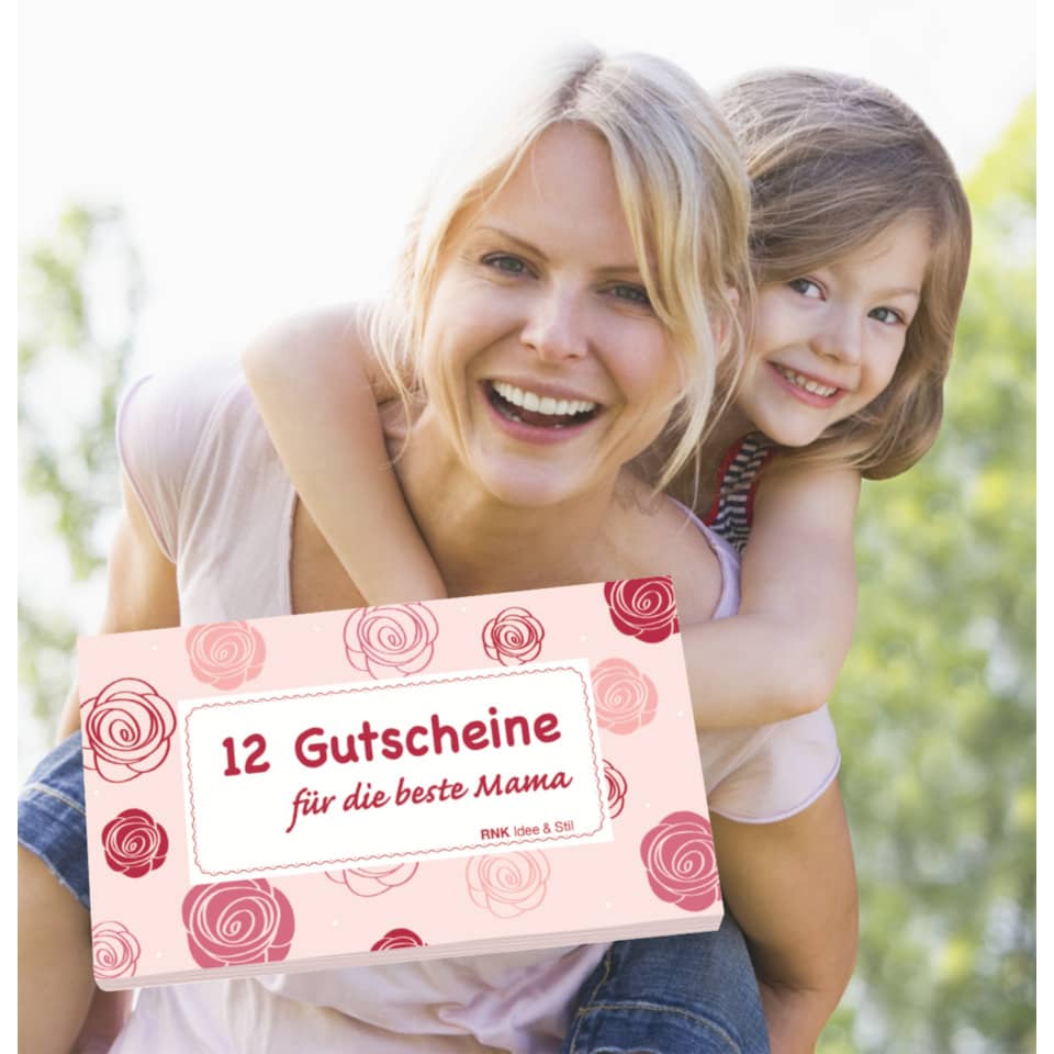Geschenkbox, Gutscheine, Muttertag, Rosenmuster, pink
