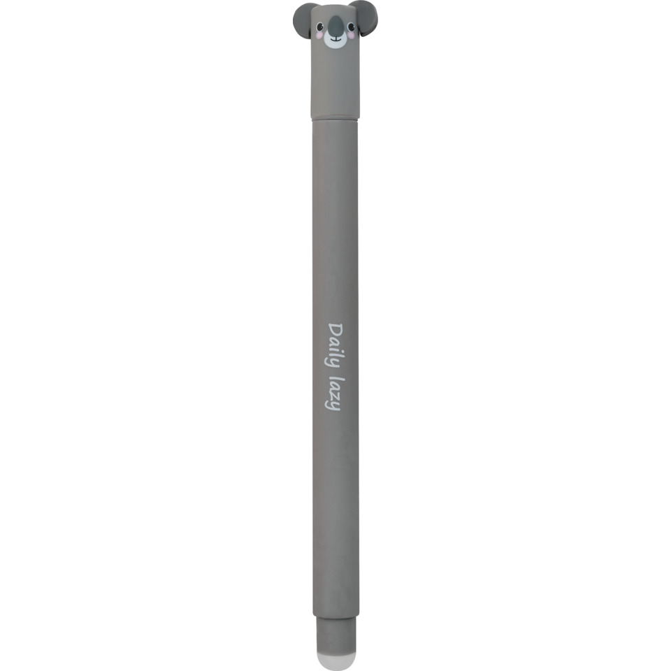 Stift, Kugelschreiber, Grau, Tierfigur, Daily Rugy