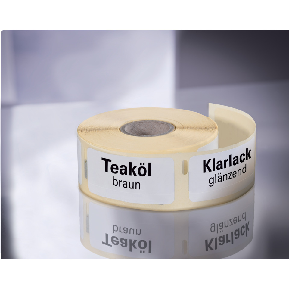 Teaköl, braun, Glänzend, Lack, Etikettenband, Teaköl, braun, Klarlack, glänzend, Aufkleberband