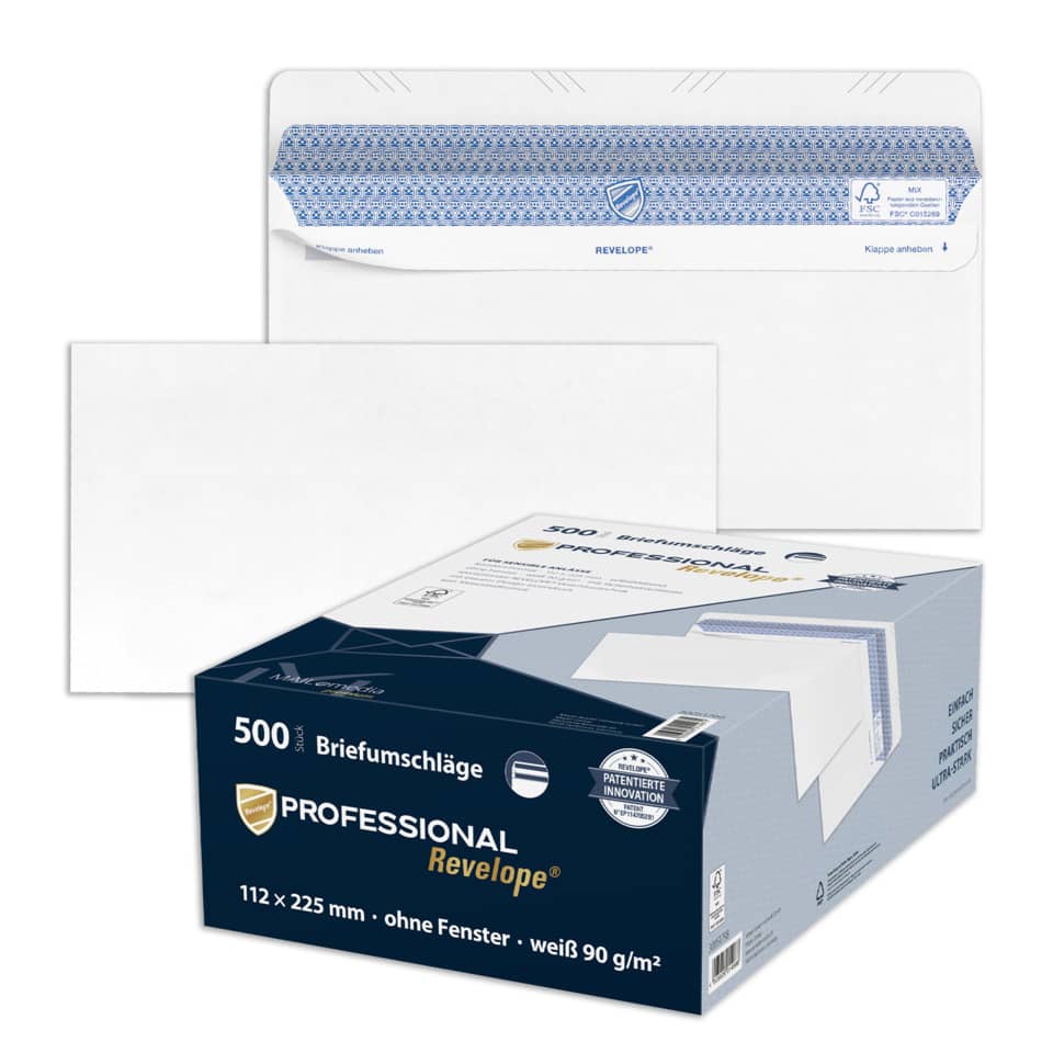 Briefumschläge, Professionell, Recycling, 320gsm?, 300?