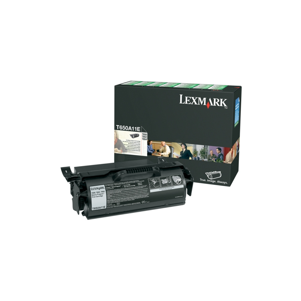Tonerpatrone, Druckerpatrone, Toner Cartridge, Lexmark, T650A11E