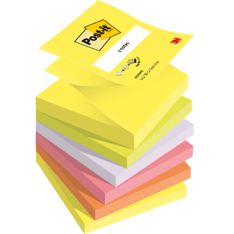 Haftnotizblock Z Notes Neon, 76x76cm, 100 Blatt POST-IT R330-NR