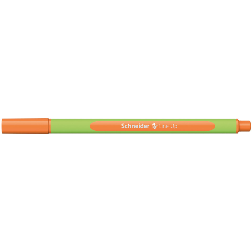 Marker, Highlightstift, Orange, Grün, Schneider Line-Up