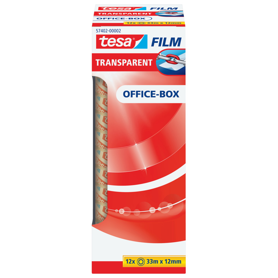 Klebeband, Transparent, Office-Box, Filmband, Schrumpffolie