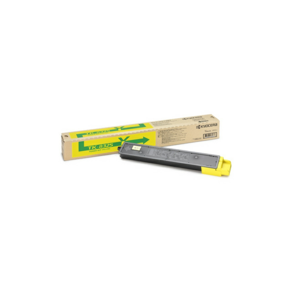 Toner, Tonerpatrone, TK-8325, Gelb, Kyocera
