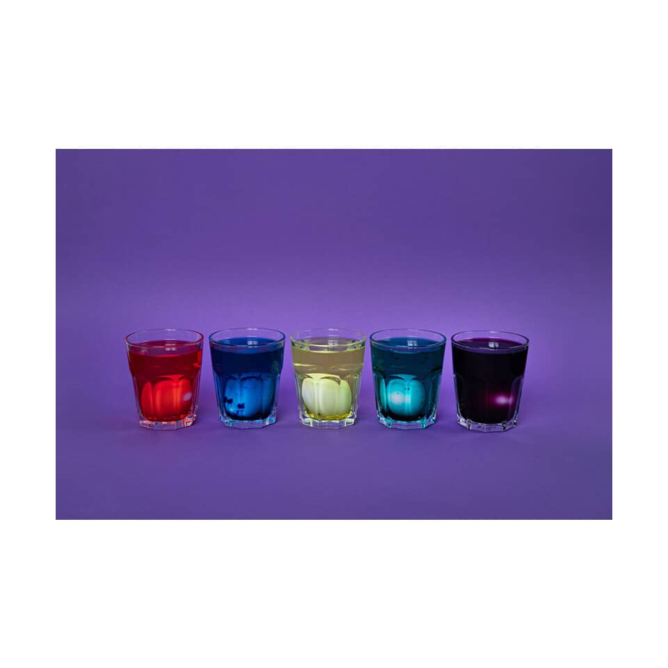 Glas, Shotglas, Farbig, Mehrfarbig, Trinkglas