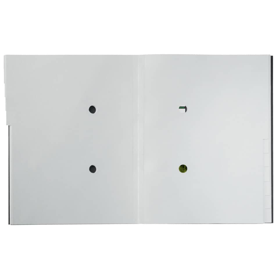 Weißes Brett, Seite, Text