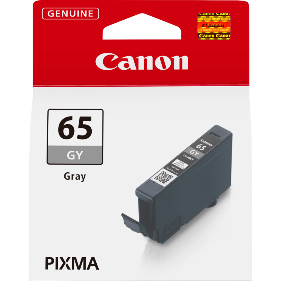 Tintenpatrone, 65, GY, Gray, Canon