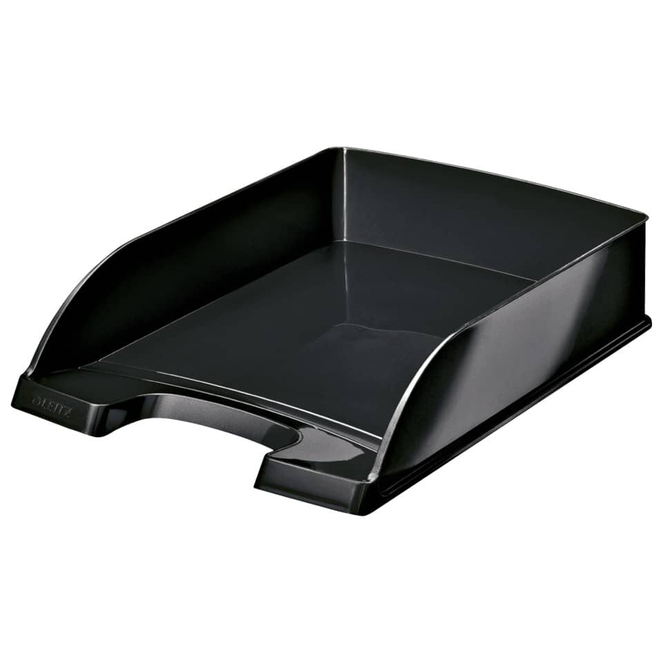 Schreibtisch Organizer, Ablagefach, Briefablage, Puffered, Schwarz