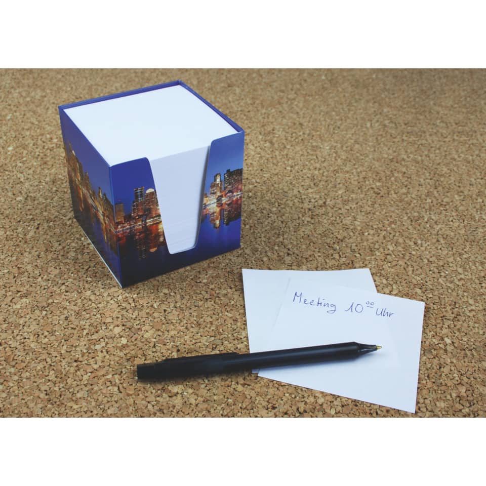 Notizpapier, Schreibblock, Klebezettel, Schreibset, Stift