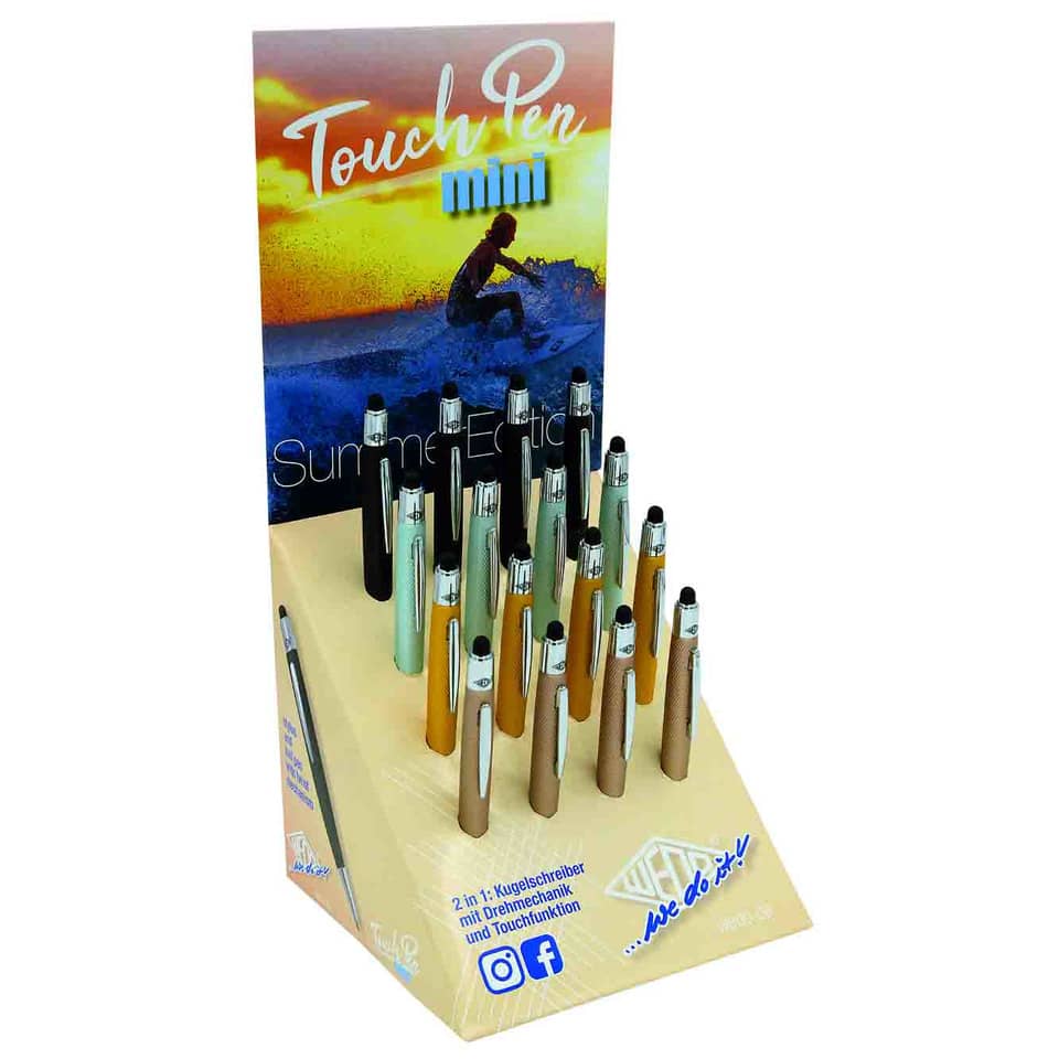 Stift, Kugelschreiber, Mini-Display, Touch Pen, Kugelschreiber-Set
