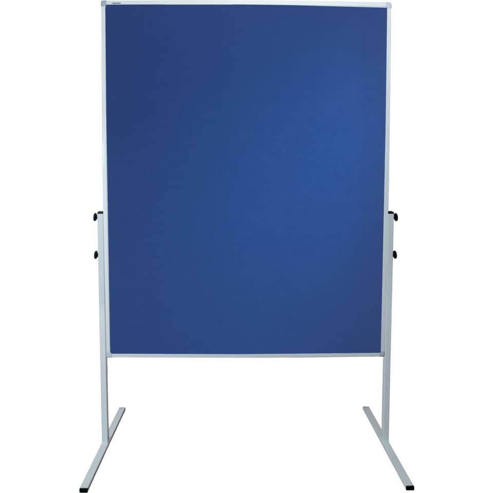 Tafel, Pinnwand, Ständer, blau, Magnettafel