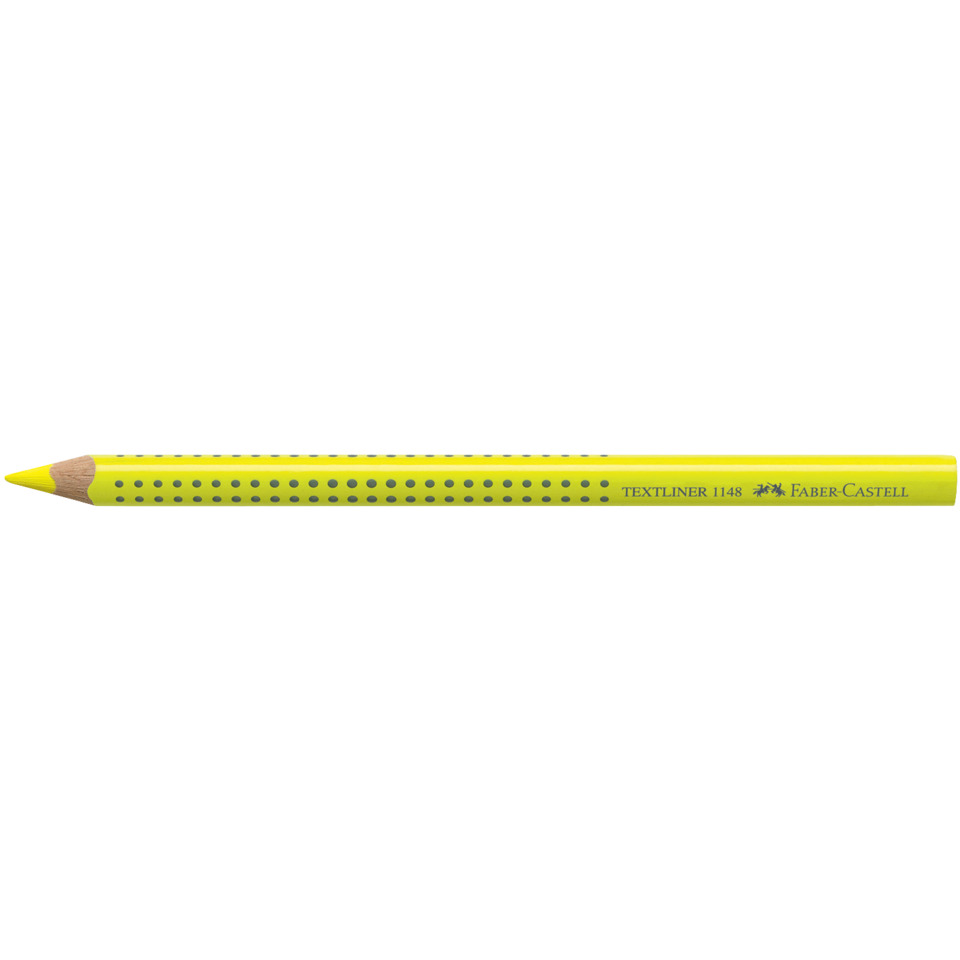 Textliner, Graphite pencil, Yellow pencil, Polka dots, HB lead