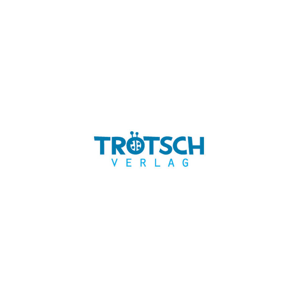logo, trotsch verlag, brand logo, blue logo, print on white