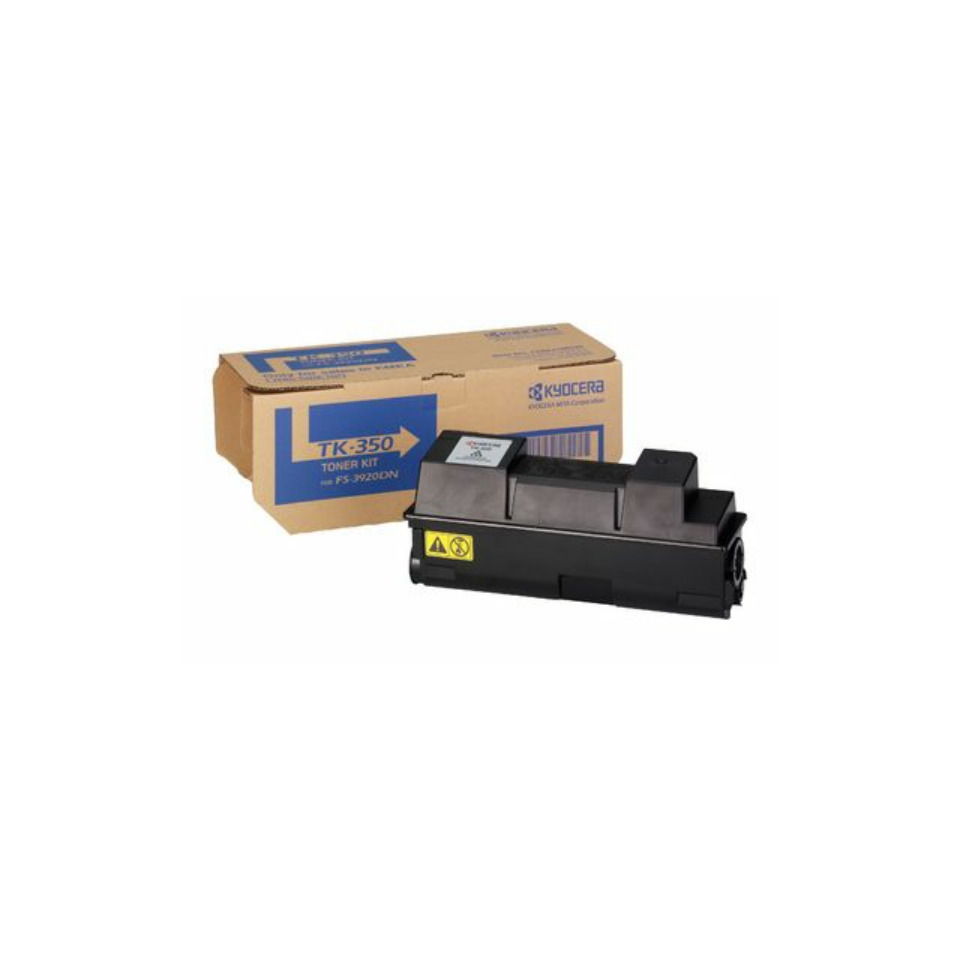 toner cartridge, laser toner, TK350, schwarze Patrone, Verpackung