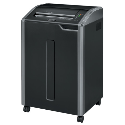 Aktenvernichter Powershred® 485Ci, Partikelschnitt 4x30mm, P4, 30 Blatt, silber/schwarz FELLOWES 4699001