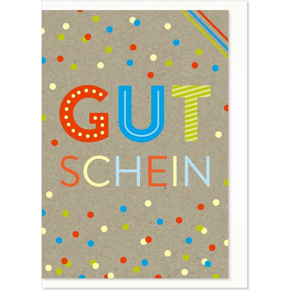 Gutschein, Karte, Konfetti, Schein, Gültig