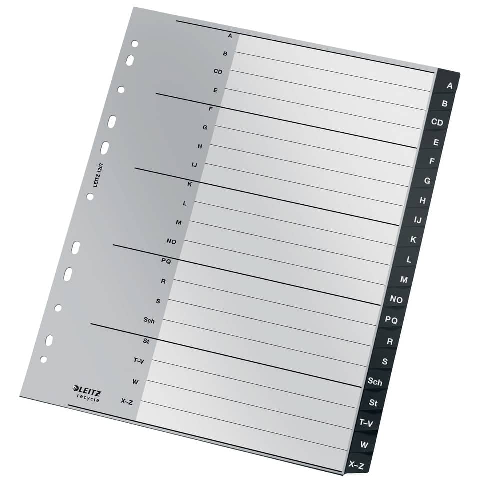 Bestellformular, Indexkarte, Beschriftungsbleistift?, alphabetische Register, Ablageblatt