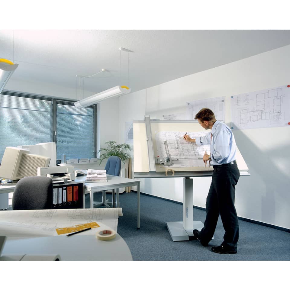 Architekturzeichnung, Büro, Skizzenbrett, Mitarbeiter, Arbeitsplatz
