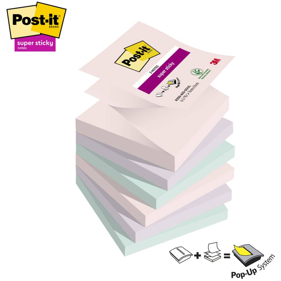 Notizblöcke, Post-it, Blockstanz, Bunte Blöcke, Haftpapier