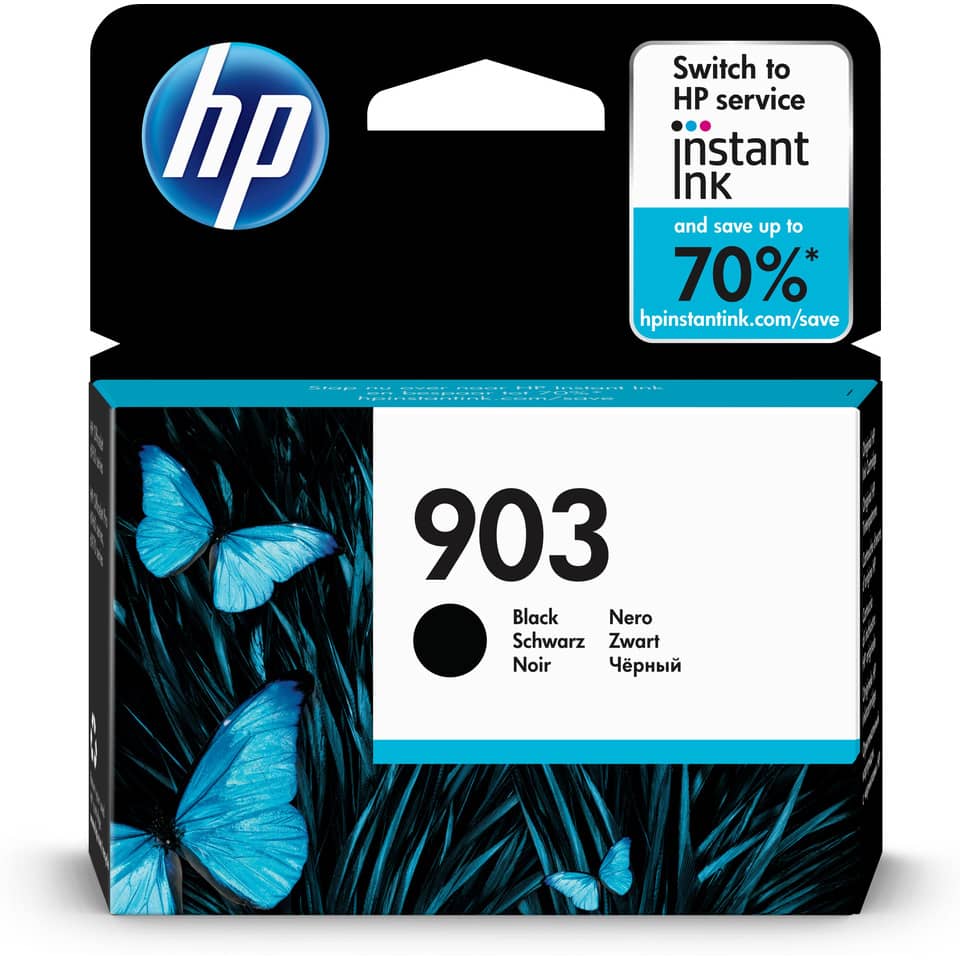 Tintenpatrone, HP, Schwarz, 904, Blau