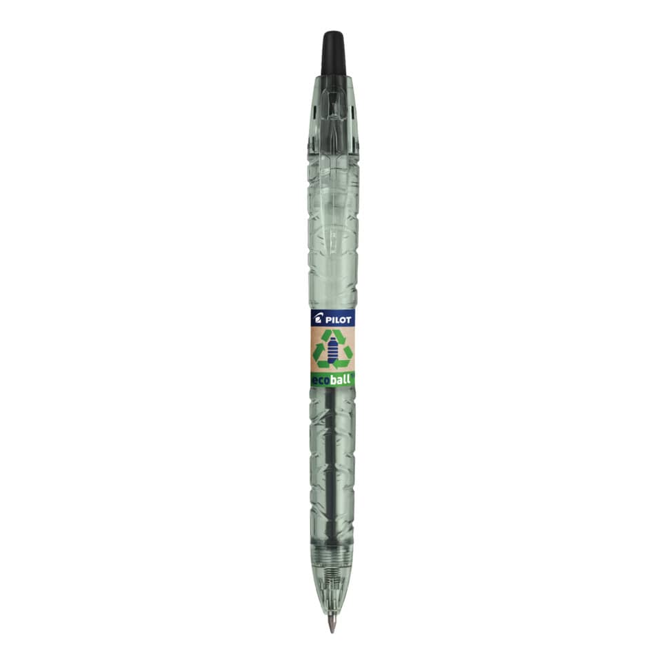 Rolerball-Stift, Kugelschreiber, ECOball, Transparantes Gehäuse, Drehmechanismus, Kugelschreiber, Transparent, Gummierter Griff, Clip, Tintenroller?, Kugelschreiber, Tintenroller, EcoBall, Transparenter Körper, Klickmechanismus