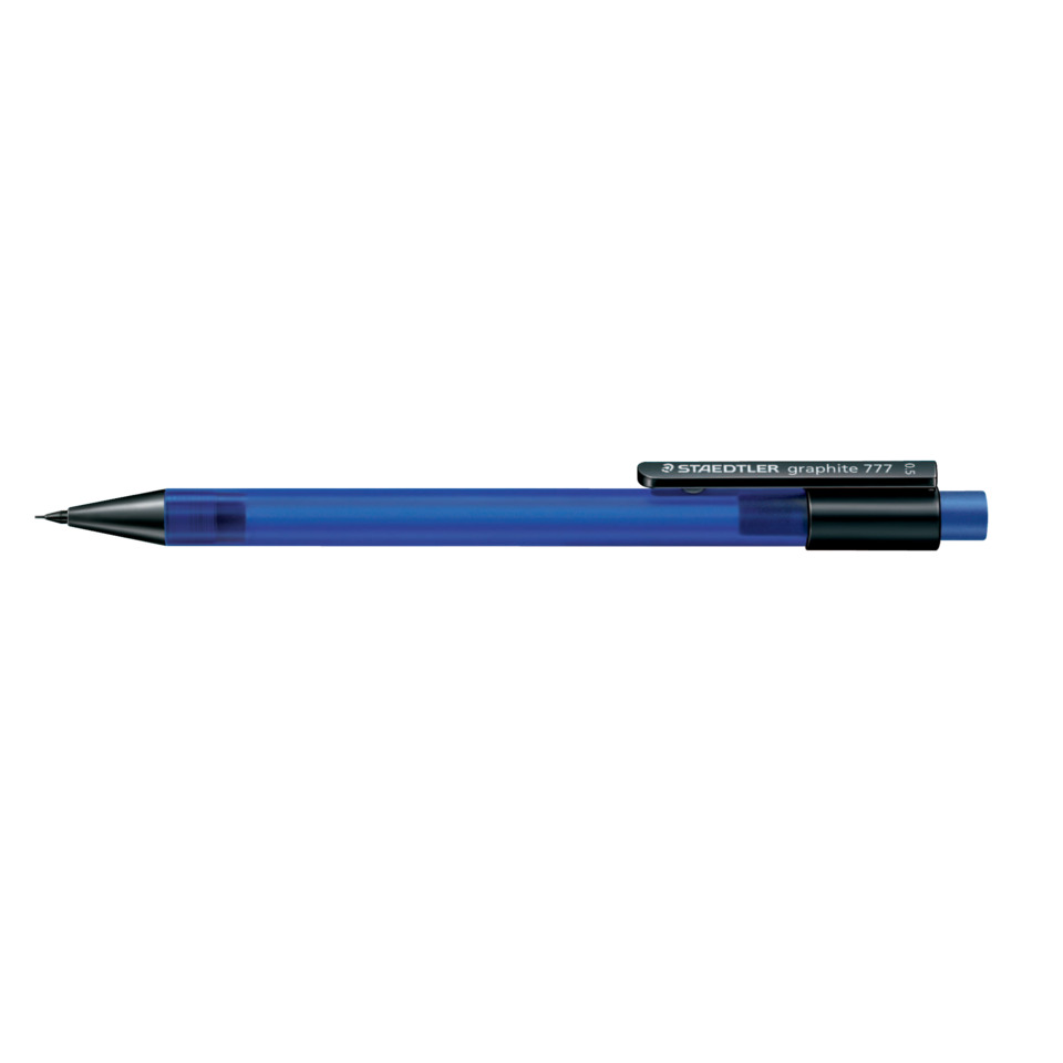 Kugelschreiber, Blau, Drehkugelschreiber, Grafitfarbe, Clip, Staedtler