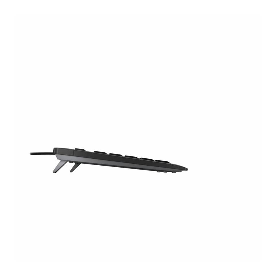 Tastatur, Tastaturhalterung, USB-C, kompakt, schwarz